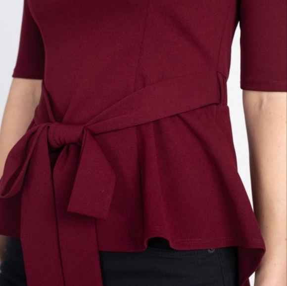 Belted Tunic Top - Picture 4 of 4